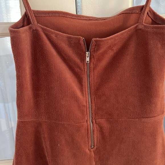 Dusty rose velour dress from forever 21. - Picture 3 of 4